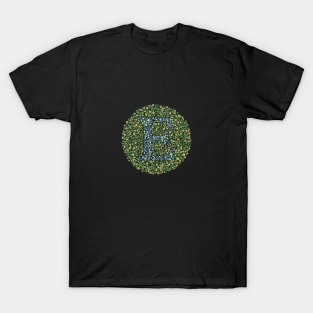 Ishihara Test Letter E T-Shirt